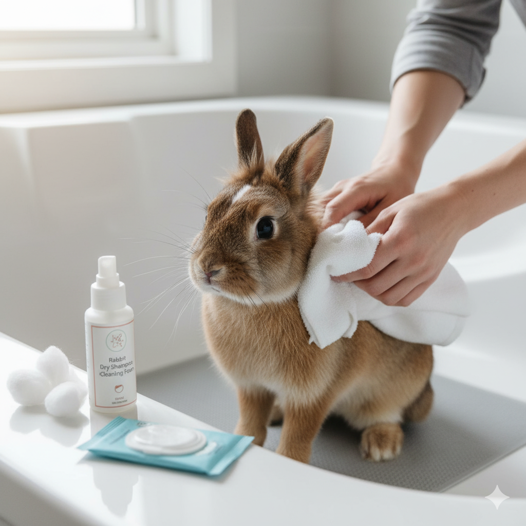 Tavşanlar yıkanır mı? – Tavşanların banyo ihtiyacı ve yıkarken dikkat edilmesi gerekenler